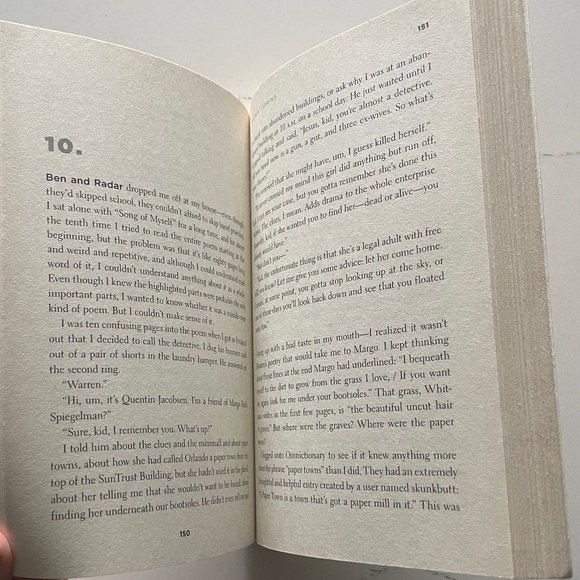 Paper Towns | John Green | YA Mystery Romance Paperback (Like New) - Picture 2 of 4